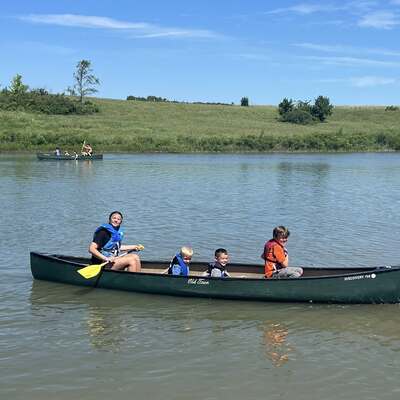 Canoeing!