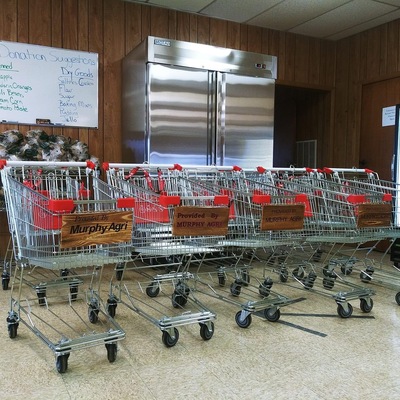 Shopping Carts! Just like a grocery store!