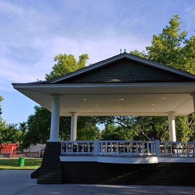 Fremont Park Bandstand, home of the EMB