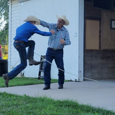 Cowboys at Day of the Cowboy celebration