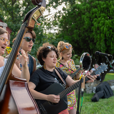 Weda Skirts perform at the July 2024 Good Way Sunday
