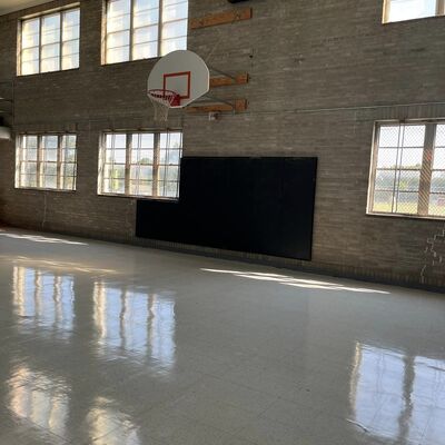 Interior floor repair and cleaning completed with 2021 Match Day contributions, THANK YOU!
