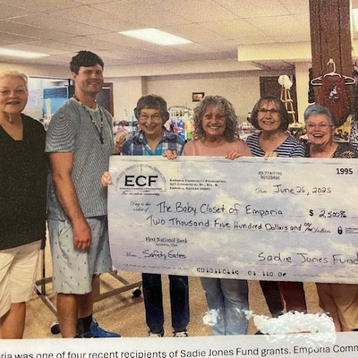 ECF awards Sadie Jones grant for purchase of baby security gates
