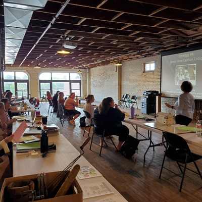 Teacher workshop presented by LCHC and ESU professor, Dr. Darla Mallein.