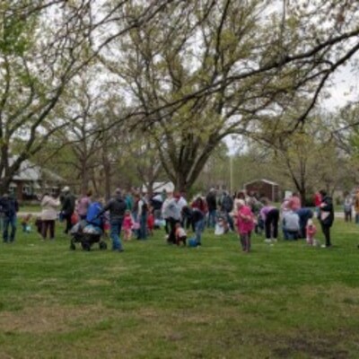NEW! 1st Annual Easter Egg Hunt-provided by donations to Project Playscape!