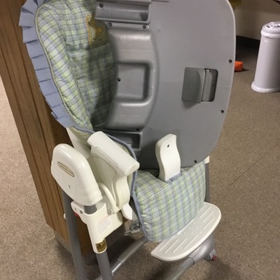 High chairs, cribs and other large items are also given to families FREE!