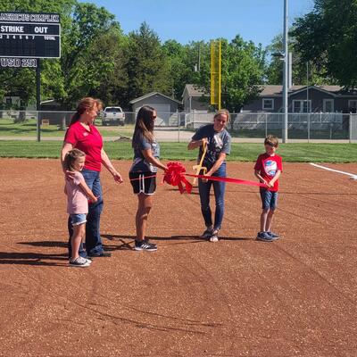 Americus Trusler Ballfield Complex-Ribbon Cutting