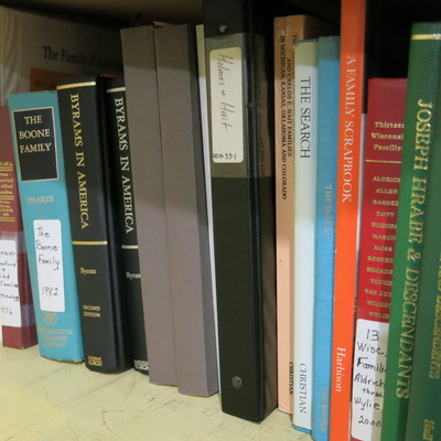 Family genealogy books