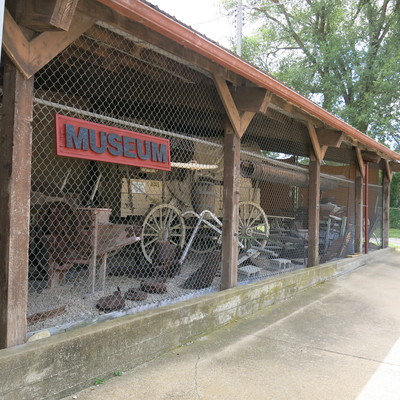 Outdoor display area 
