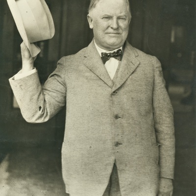 William Allen White campaigning for Governor