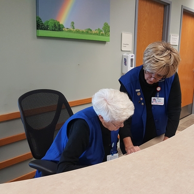 Lending a helping hand to answer questions