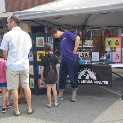 FEAS participates in community events-Great American Market.