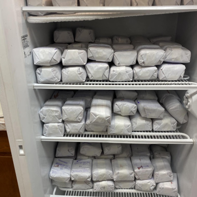 What a blessing: a freezer full of beef!