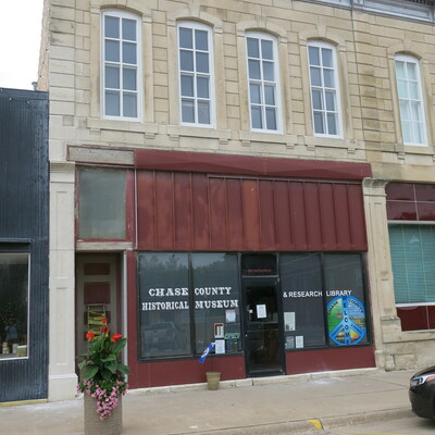 Completed stone work & pillar on the Cartter Building, paid by Match Day Funds!