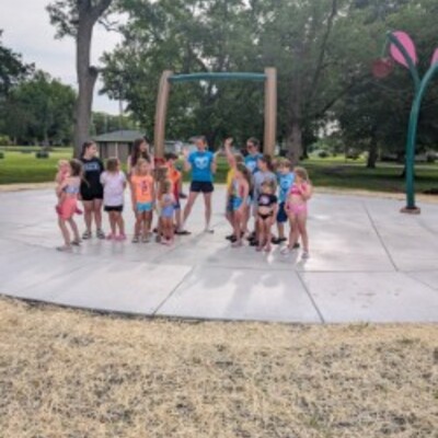 Grand Opening Day! The kids of our community THANK YOU!