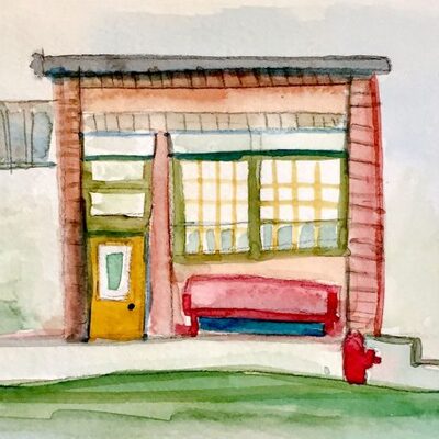 Artist rendering of "The Bank"