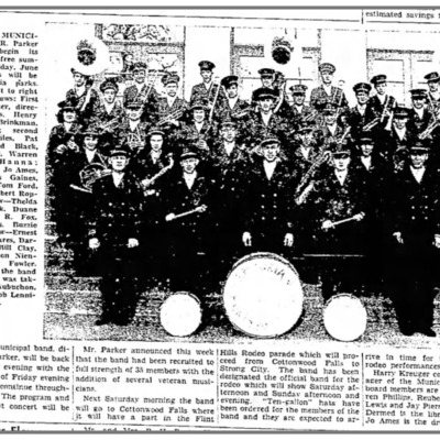 EMB newpaper article from June of 1947, clipped from newspapers.com