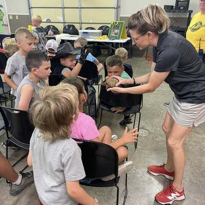 Visit from David Traylor Zoo!