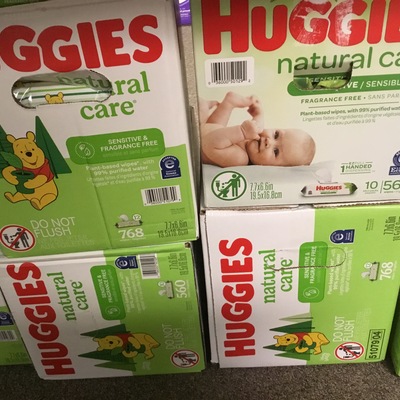 Wipes, helping to keep baby clean.