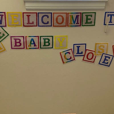 New welcoming entryway