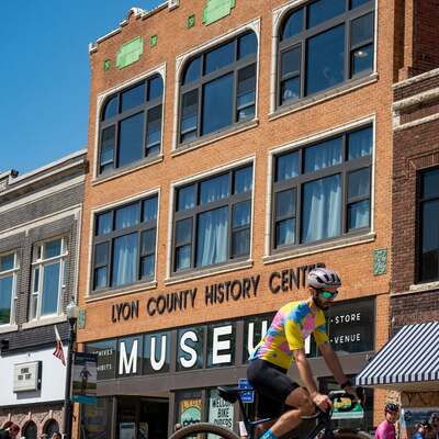 Unbound Gravel brings thousands of bike riders to the area and they all come through LCHC.