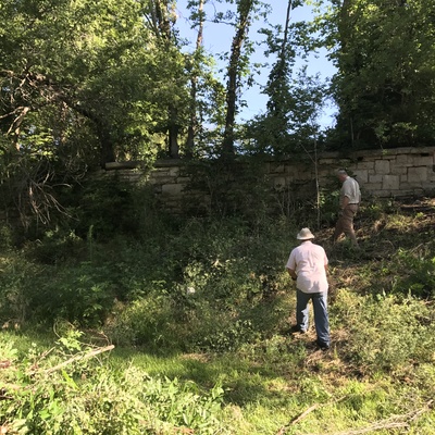 Lots of outside clean up