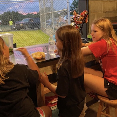 Main Street Mommas concession stand