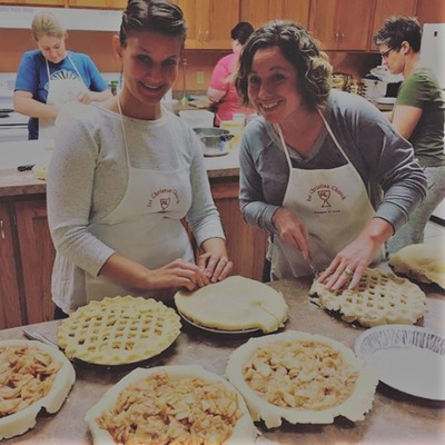 The MSM's raised money through pie sales at Thanksgiving in 2017.