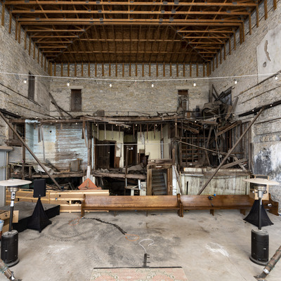 West end of the 1900 Theater: This is the next Phase for restoration