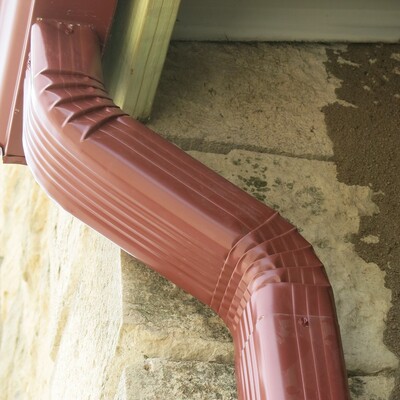 New guttering on outside display area 2025