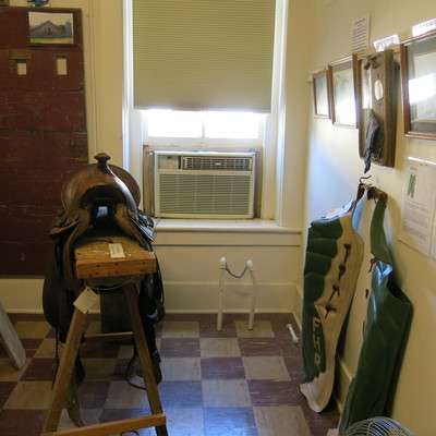 We were able to replace this old unit with split units using match day funds!