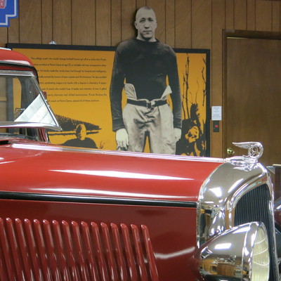 We offer artifacts & history on the Knute Rockne plane crash (Rocne Studebaker to view)