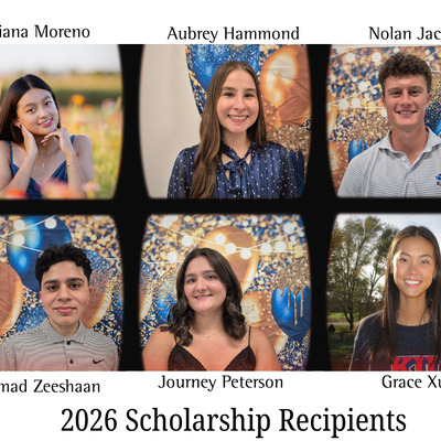 2026 Scholarship Recipients