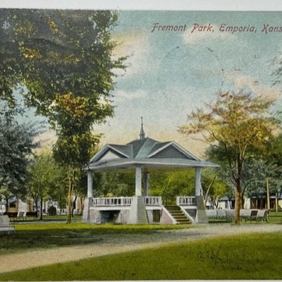 postcard, circa 1909