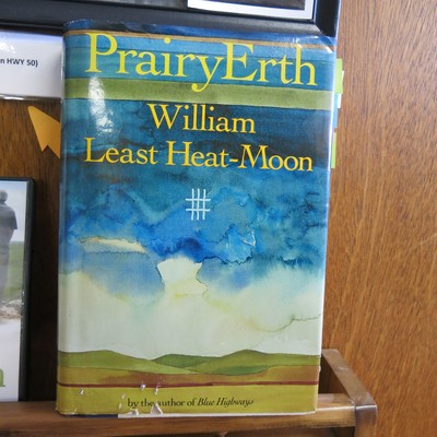 PrairyErth by William Least Heat Moon was written about Chase County, Ks. we offer a display of item