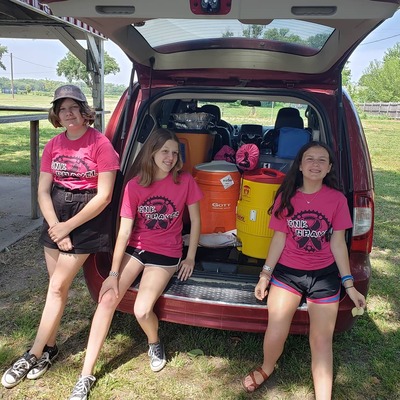 It started with a van full of water, snacks and our kids - the original Pink Gravel Crew.