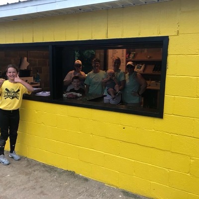 A favorite summer time job for the mommas is running the baseball concessions stand with our kids.