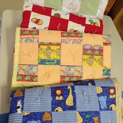 more beautiful quilts for the babies!