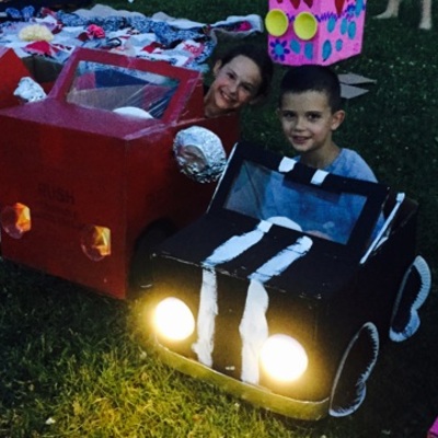 Drive in Movie Night organized by Main Street Mommas