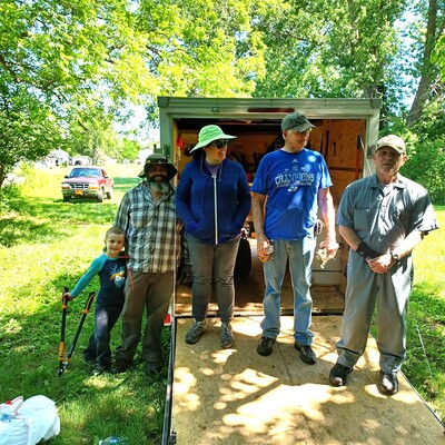 Cottonwood River Trail Cleanup Finish