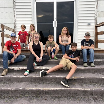 White City Willing Workers 4-H Club members who helped us with the cleanup efforts, May 26, 2023