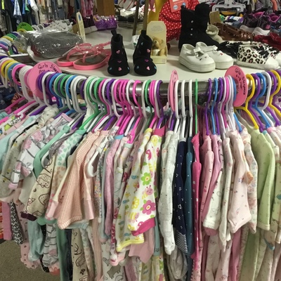 All clothing is FREE!